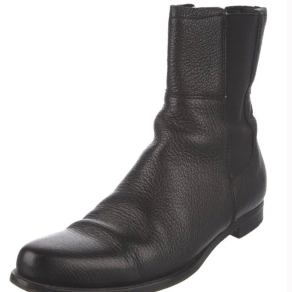 Jil Sander mid-calf Leather Chelsea Boots (size 7/IT 37) - Picture 1 of 6